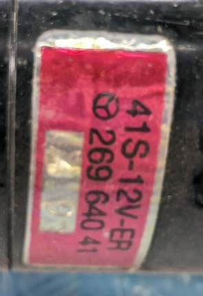 S5012 Starter Motor WAI16608N 41S-12V-ER 26964041 - getexcess