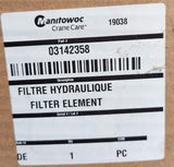 Manitowoc Crane Care Hydraulic Filter Element  03142358 Filtre Hydraulique