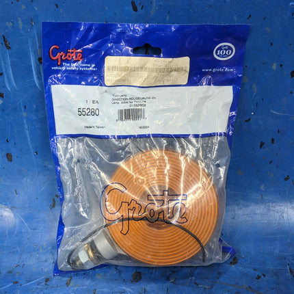 Grote 55280 Turn Lamp Round Amber Red Dual Sided