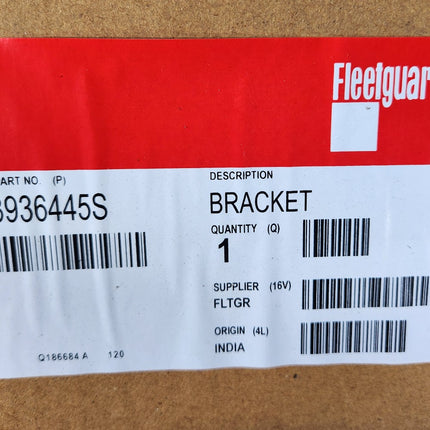 3936445S Fleetguard Cummins Air Cleaner Bracket Clamp Service Part