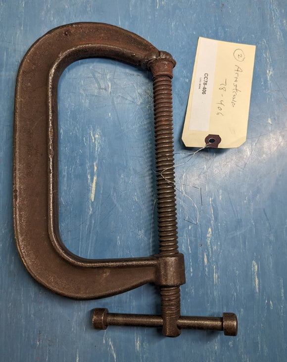 USED Armstrong 404 Forged Steel C G Clamp 6