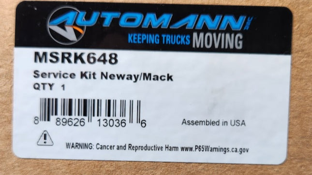 MSRK648 Automann Service Kit Neway Holland Mack E9301 R309301 48100261 SRK201