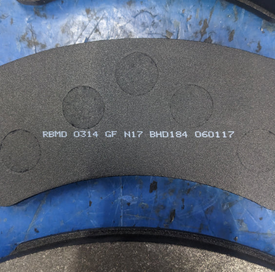 Bosch QuietCast Premium BHD184 Disc Brake Pad Set Front Rear