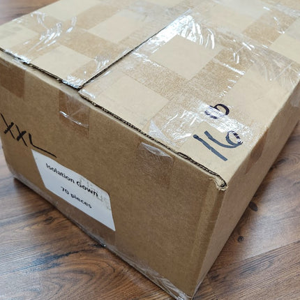 Non Medical Isolation Gown Blue Elastic Cuff XXL Atria CASE of 70 PCS