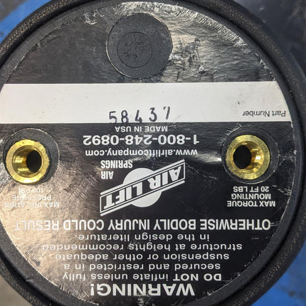 Air Lift 57399 LoadLifter 5000 Adjustable Air Springs  Suspension Kit Underframe Ford F250/350