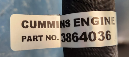 3864036 OEM Genuine Cummins Flexible Hose for Tier 3 6.7 liter ISB QSB Engines