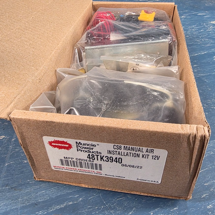 48TK3940 Muncie CS8 Manual Air Installation Kit 12V