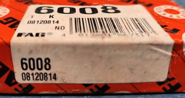 FAG Deep Groove Ball Bearing 6008
