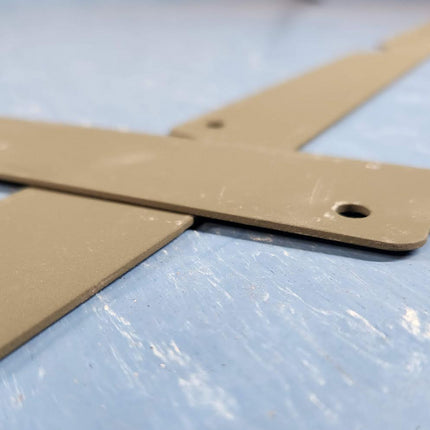 Humvee Ballistic Metal Upper Glass Windshield Retainer HMMWV M998 12338852 - 2 PCS