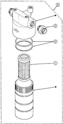 CNH Filter And Case Kit Brake Unit Hydraulic System U2950527