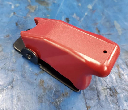 Red Toggle Switch Guard Cover 8497K1 MS25224-1 Flip Lock Race Hot Rod Guard Safety