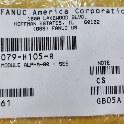 A06B-6079-H105R Fanuc Servo Amplifier Module Drive Alpha BRAND NEW SEALED