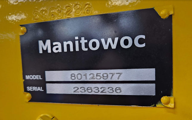 80125977 Manitowoc GHP30A C Hoist Wire Rope Winch RT540E