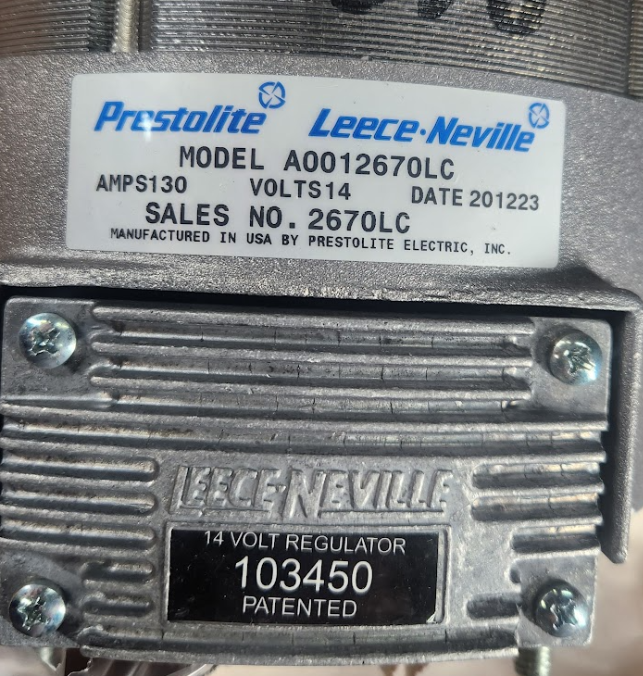 Genuine Leece Neville Alternator Ford LA8000F 1991-1993 8LHA2070VF A0012670LC RJ2310 RJ2700 8058 - getexcess