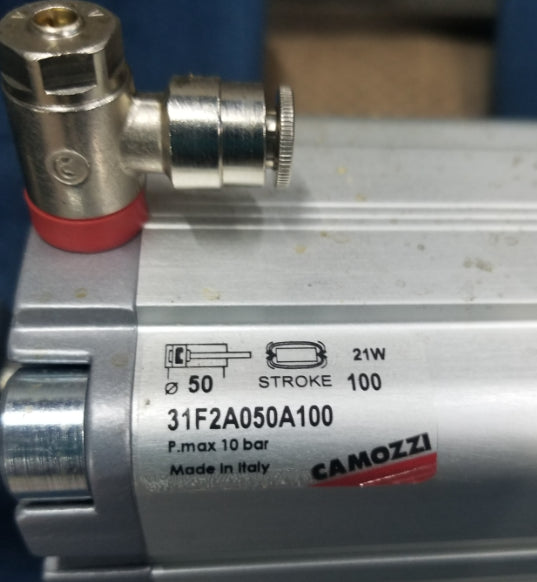 Camozzi 31F2A050A100 Pneumatic Cylinder Series 31 50mm Bore 100mm Stroke