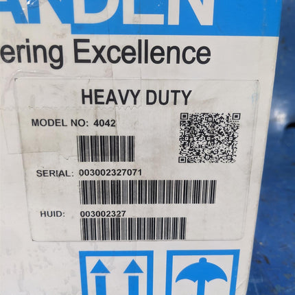 Sanden Heavy Duty Compressor With 8 Groove A/C Clutch 12V 4042