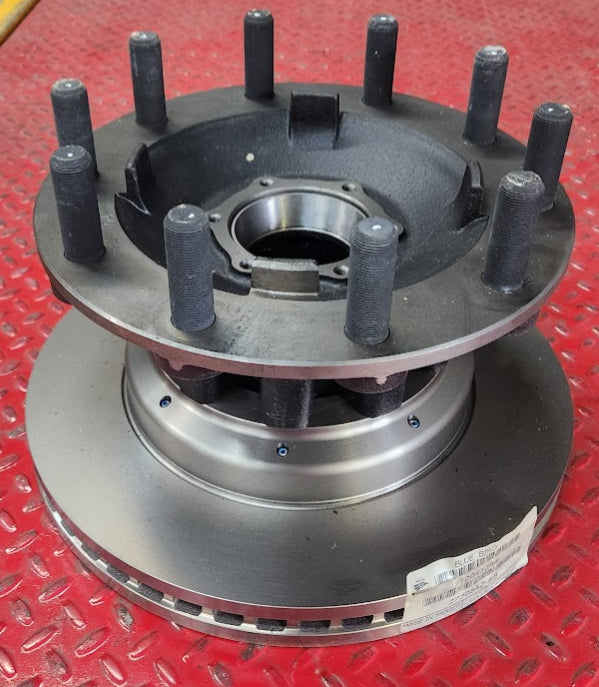 Hub & Rotor Assy Steer ABS Front Axle HYD BRK PF ROTOR ALUM WHL