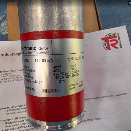 110-02579 TR Electronic Incremental Rotary Encoder