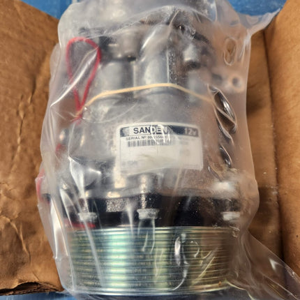 SD7H15 Model 4666 Genuine OEM Sanden Compressor R134a 12V 8 Groove