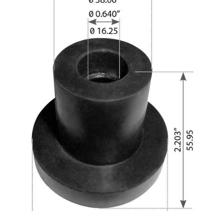 LOT OF (2) Radiator and Cab Suspension Mount Bushing Kenworth T800 M500 K066-177 - getexcess