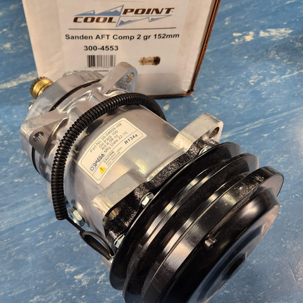 AC R134a Freon Compressor Cool Point 300-4553 Omega 20-04609-AM