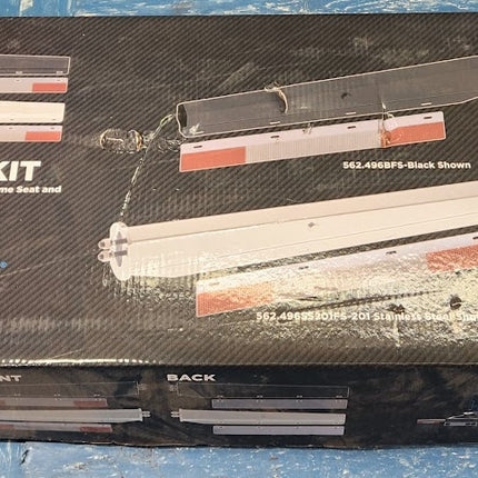 562.495SS201FS Automann Mudflap Kit Spring Loaded