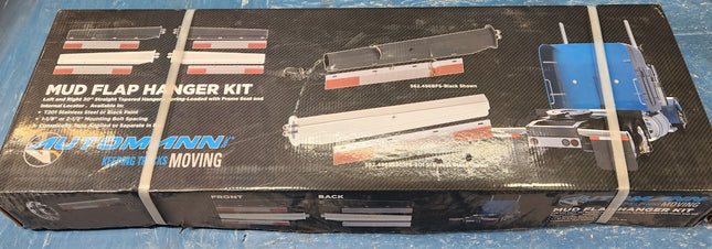 562.495SS201FS Automann Mudflap Kit Spring Loaded