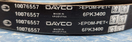 Dayco 10076557 Serpentine Drive Belt 7.3L Ford Sheave 6 Rib 3400 mm 133.85”