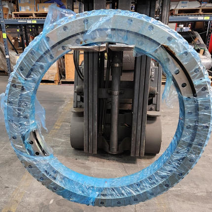 Slewing Ring Turntable Bearing 3000 Series A11-39E1 Four-Point Contact External Gear 34.38 in ID 45.78 in OD 3.63 in Width - getexcess