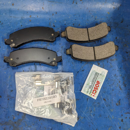 Bosch QuietCast Premium BE974H Disc Brake Pad Set Rear