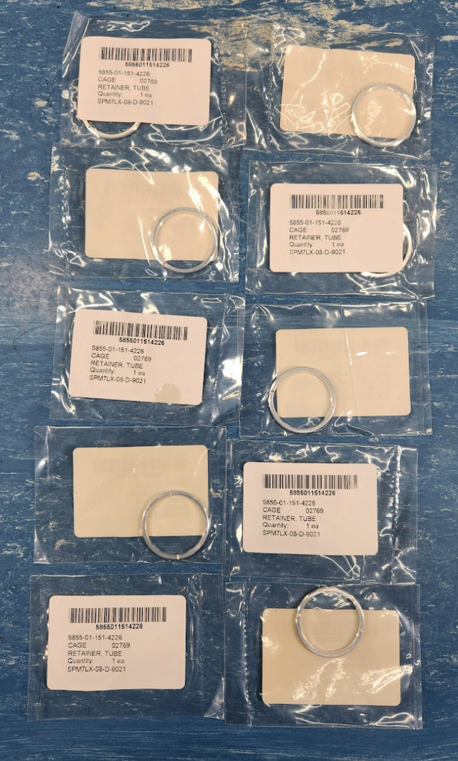 PVS-14 PVS-17 Night Vision Monocular Intensifier Tube Retainer Ring NVG ANVIS AVS-9 AVS-6 - (10) pcs - getexcess