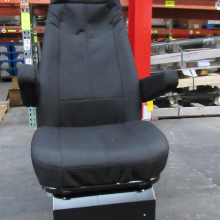 Bostrom Western Star T900F Truck Seat Non Suspension High Back Black Cordura