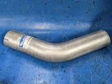 Heavy Duty Manuf Inc 45 Degree Aluminized Exhaust Pipe 11-350-45A 3.5” Diameter