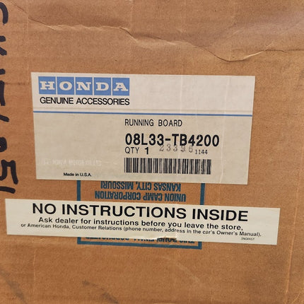 Genuine OEM Honda Passport 1996 1997 Running Board 08L33-TB4200