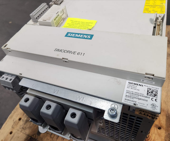 6SN1145-1BB00-0EA1 Siemens Simodrive 611 IR Infeed Module 80/104 kW Regulated PARTS ONLY