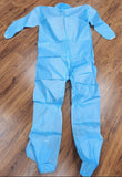 Coverall Isolation Gown Disposable Blue XL Non Medical Lightstone 100 PCS CASE