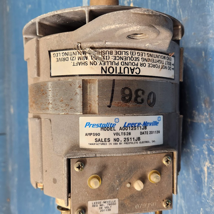 2511JB Genuine Leece Neville 28V 90A Alternator A0012511JB New Surplus - getexcess