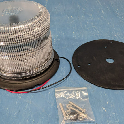 Ecco LED Beacon Clear 360 Degrees Class 2 12-48VDC