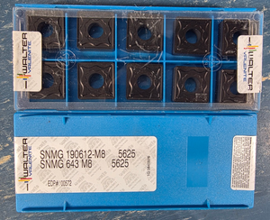Walter Valenite SNMG190612-M8 5625 Insert SNMG643M8 Set of 10