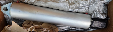 APSCO Aluminum Round Cylinder Assembly C-0416-PK-1 4" Bore 16" Stroke