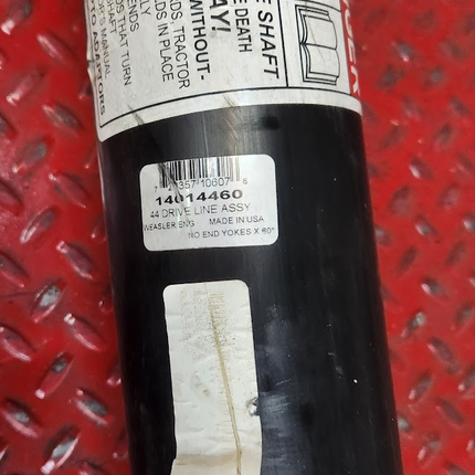 14014460 Weasler Driveline Drive Shaft 60" 44 Series 1 5/16" Shaft
