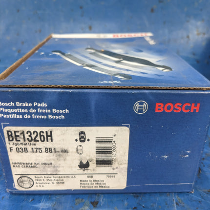 Bosch QuietCast Premium BE1326H Disc Brake Pad Set Rear