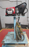 USED Lincoln Electric Flex Feed 84 Wire Feeder on TALL cart with wheels