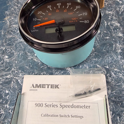 Paccar Kenworth 5" Speedometer w/ Trip Meter 900 Series 0-80 MPH Speedmeter GSB11005ATK - getexcess