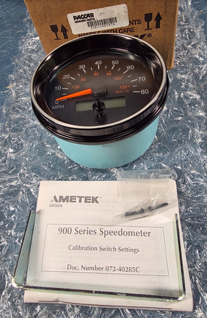 Paccar Kenworth 5" Speedometer w/ Trip Meter 900 Series 0-80 MPH Speedmeter GSB11005ATK