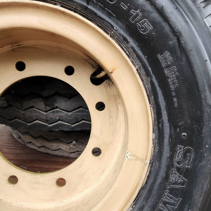 Samson Wheel Tire 10.00-15 Trailer Express LPT Rb611 16 Ply 8 Bolt