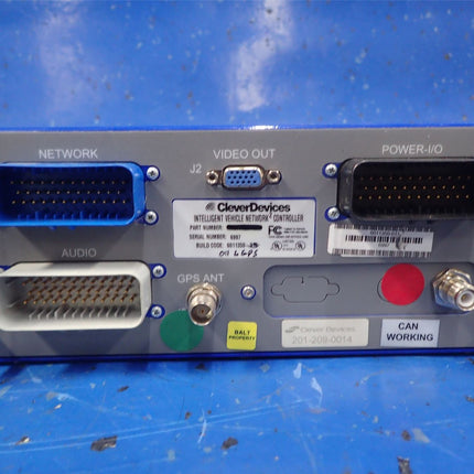 Clever Devices 201-209-0014 IVN2 Intelligent Vehicle Network Controller Module