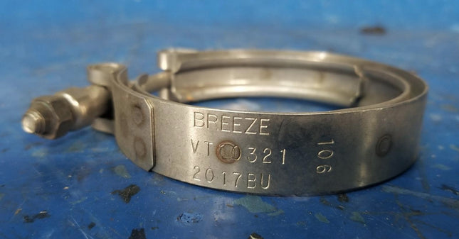 Breeze VT10321 V-Band Coupling Clamp 3.21" Nominal Clamp Diameter