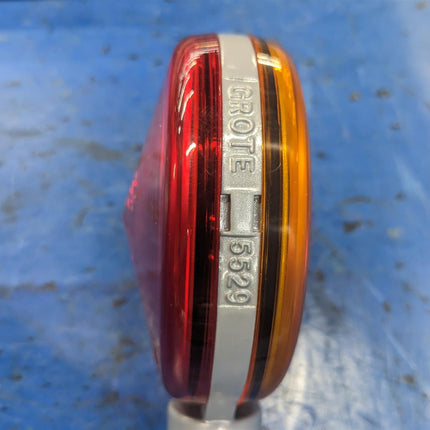 Grote 55280 Turn Lamp Round Amber Red Dual Sided