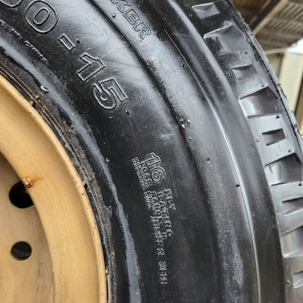 Samson Wheel Tire 10.00-15 Trailer Express LPT Rb611 16 Ply 8 Bolt
